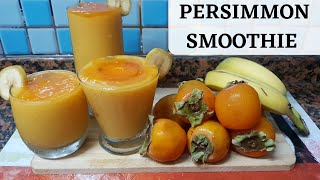 PERSIMMON SMOOTHIE l Japanese Fruit Drink l Healthy & Nutritious Smoothie