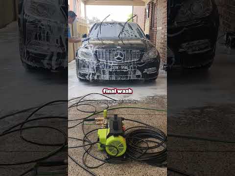 Mercedes Benz w204 c300 quick wash technique