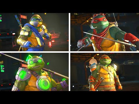 Injustice 2 - TMNT (Ninja Turtles) All Epic Gear Sets/Epic Gear Showcase