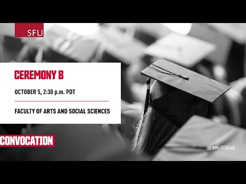 SFU October 2023 Convocation Ceremony B