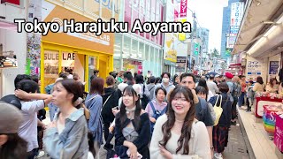 原宿 ,表参道, 青山 お散歩4k Walking around Harajuku, Omotesando, Aoyama, Shibuya