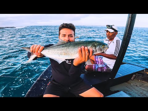 PESCARIA NO OCEANO ATLÂNTICO - 3 Amigos e um Mar