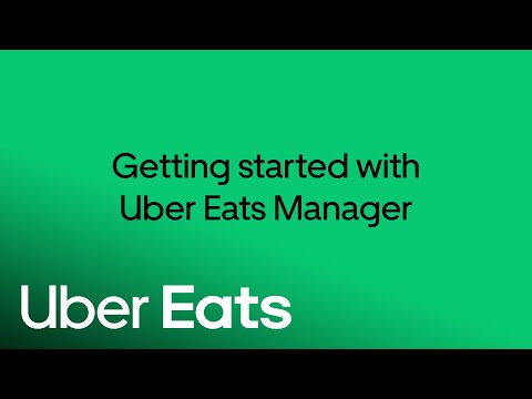 Uber Eats Manager Overview | Uber Eats