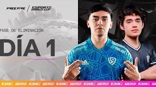 Esports World Cup | Día 1 - Fase de Eliminación | Garena Free Fire LATAM 🏆