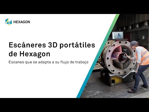 Adapte sus flujos de trabajo | Escaneo perfecto con los escáneres 3D portátiles de Hexagon