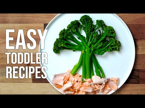 Poached Salmon and Tenderstem Broccoli | Easy Toddler Recipes