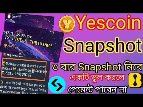 Yescoin Snapshot | Yescoin New Update