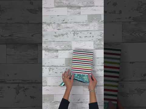 What to do with scrap wrapping paper! #HolidayGifts #giftwrapping #GiftWrappingHacks