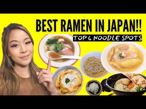 Top 5 Tokyo Ramen and Noodles Japan Tour Tips + Bonus HIDDEN GEM Restaurant 2023