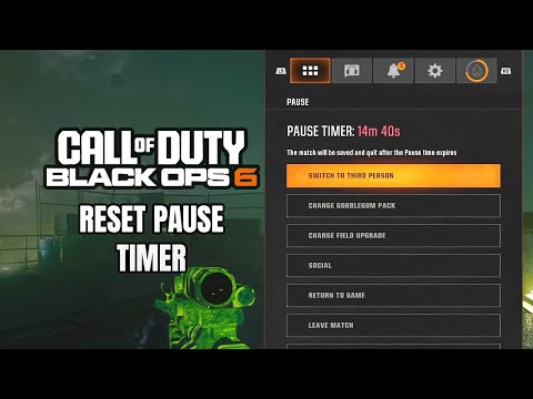 How to Reset the Pause Timer in Black Ops 6 Zombies