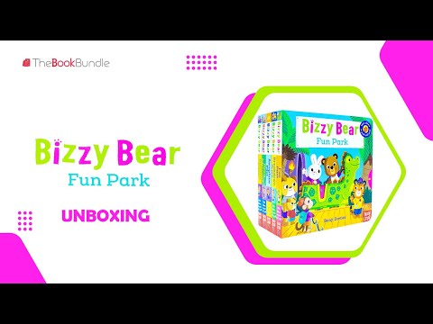 Bizzy Bear Series 5 Books Collection Bundle Set(Fun Park, Breakdown Truck, Aeroplane Pilot)