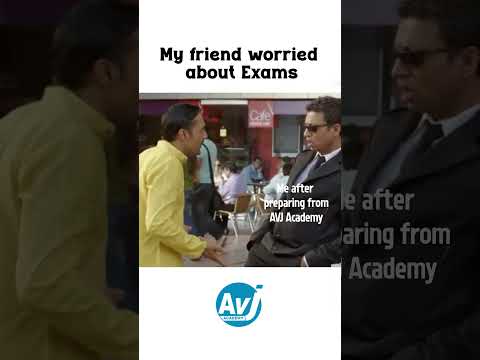 Making you prepared enough that even exams don't scare you💪that's what we do at AVJ Academy!! #memes