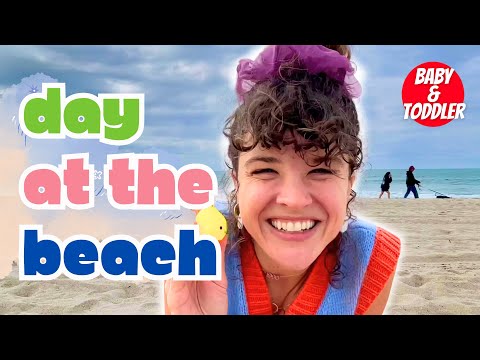 Day at the BEACH with Birdie | Educational Videos for Kids | Baby Toddler | Speech Development