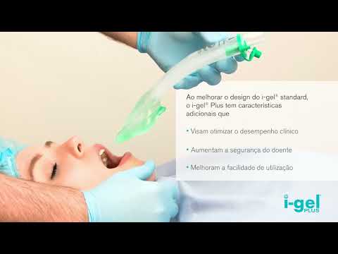 i-gel®  Plus. A mais recente inovação em vias aéreas supraglóticas.