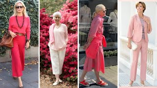 Pink Outfit Ideas for Women Over 50: Look Effortlessly Chic at Any Age!"