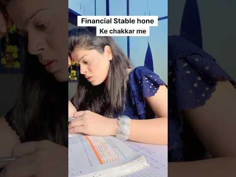 Financial Stable hone ke chakkar me….🤯 #girl #studymotivation #study #ca #cs #cma #upsc #neet