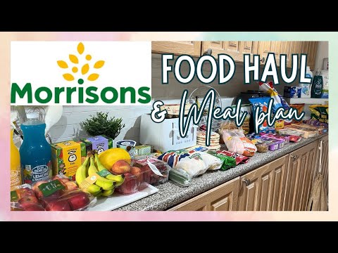 MORRISONS AMAZON PRIME FOOD HAUL & MEAL PLAN | GROCERY HAUL UK