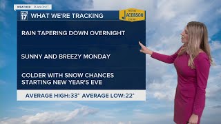 Sunday Night Forecast Dec. 29