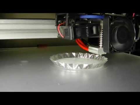 Reprap MendelMax2 Printing Vase with Continuous Z