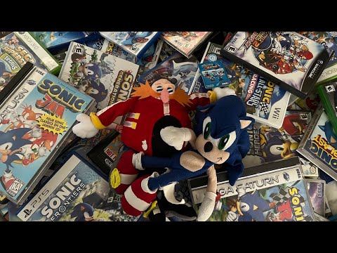 My ENTIRE SONIC GAME COLLECTION | LuigiFan