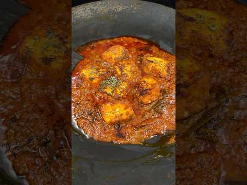 Paneer Changezi ASMR Cooking || #shorts #food #cooking #asmr #recipe #sounds #indianasmrworld