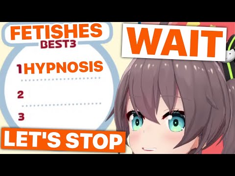 Matsuri Almost Lists Her Top 3 Fetishes... (Natsuiro Matsuri / Hololive) [Eng Subs]