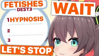 Matsuri Almost Lists Her Top 3 Fetishes... (Natsuiro Matsuri / Hololive) [Eng Subs]