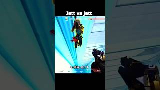 Jett vs jett on abyss lol #valorant #valorantclips