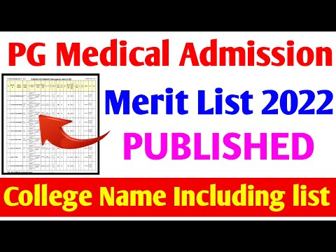 NEET PG ADMISSION MERIT LIST 2022 | NEET PG Merit list 2022 kaise check kare |PG ADMISSION list 2022