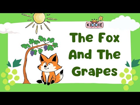 The Clever Fox and the Yummy Grapes: Fun Short Bedtime Story Telling Video for Kids | Animal Tales