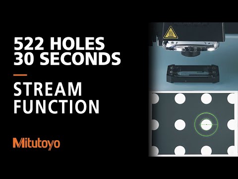 High-Speed Vision Measurement | Mitutoyo STREAM Function