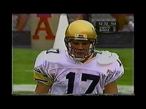 1998  - Alabama Crimson Tide vs. Vanderbilt Commodores