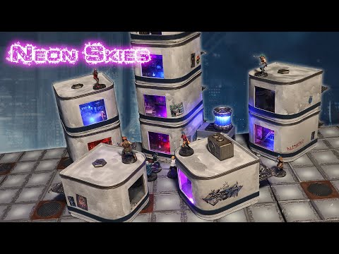 Habitation Blocks (Neon Skies Terrain Building Tutorial)