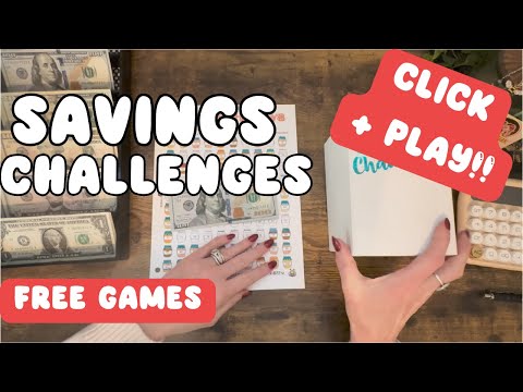 Savings Challenges | Print & Save Today | Interactive Game