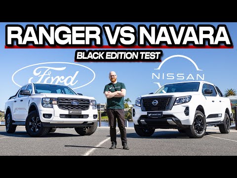 Cheap utes Black-to-Black! (Ford Ranger Black Edition vs Nissan Navara Black Edition)