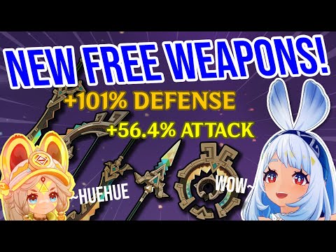 FREE NATLAN WEAPONS! How to get them and Analysis for (Almost) Every Character! Genshin Impact 5.0