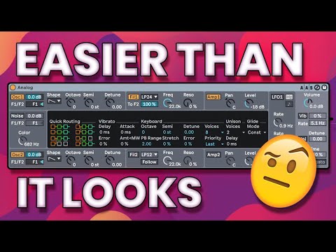 Ableton Analog: A Misunderstood POWERHOUSE Synth