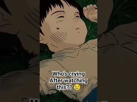 WHO'S CRYING AFTER WATCHING THIS. #animecharacter #fireflies #shortvideo