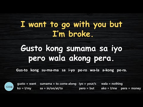 COMMONLY USED FILIPINO PHRASES! #31 ( Learn Tagalog)