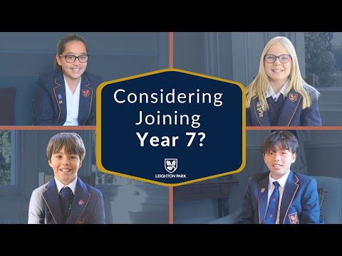 Considering Joining Year 7?