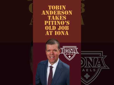 That Escalated Quickly..Tobin Anderson Takes Pitino’s Old Job at Iona @NCAA @MarchMadness