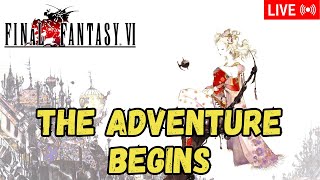 Final Fantasy 6 Starts now | Part 1 Stream VOD | #gaming #finalfantasy #finalfantasy6