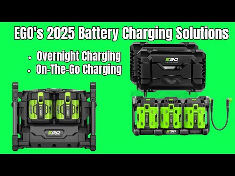 EGO Commercial PGX Charging Solutions | Overnight and On-The-Go Charging