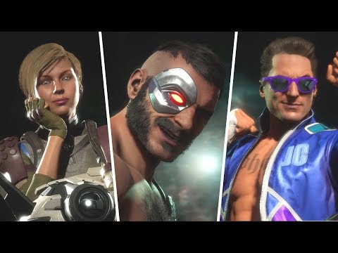 Mortal Kombat 11 - Intros/Victory Poses All Characters Costumes/Skins So Far