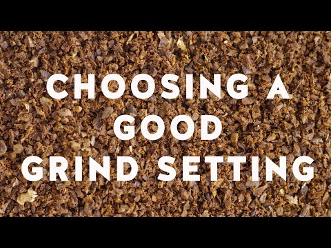 Blue Bottle Coffee Concepts:  How To Choose A Grind Setting