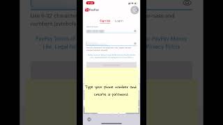 How to create a paypay account