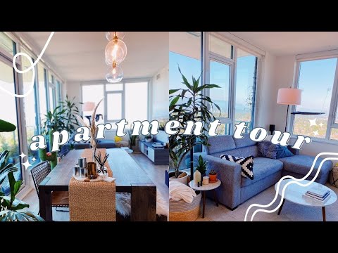 VANCOUVER APARTMENT TOUR 2021 | neutral, cozy, & furnished!