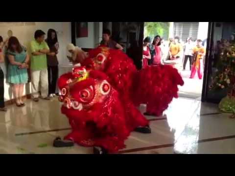 Tiger dance at WorldFish, Penang, Malaysia