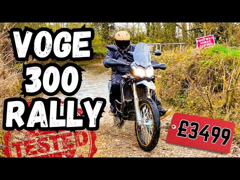 Voge 300 Rally The Ultimate Test! The Most Fun You Can Have With Your Clothes On!