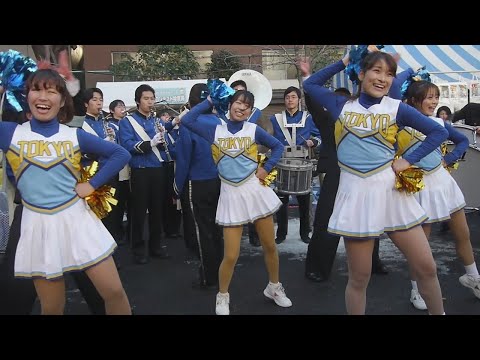 神田小川町雪だるまフェア2013 チャンスパターンメドレー 東京大学運動会応援団チアリーディング部KRANZ